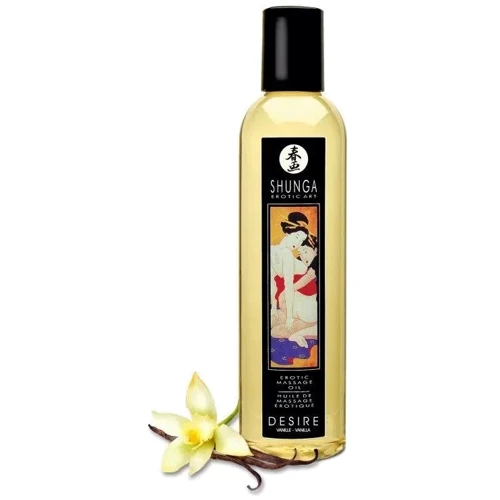 Масажне масло Shunga Desire - Vanilla (250 мл): Тип Масло