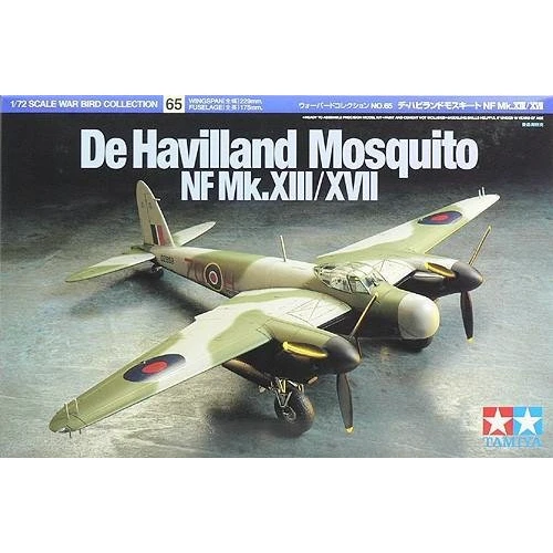 Модель Tamiya Британский самолет Mosquito NF Mk.XIII/XVII (TAM60765)