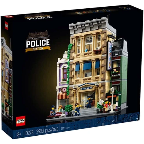 Блочный конструктор LEGO Creator Expert полицейский участок (10278)