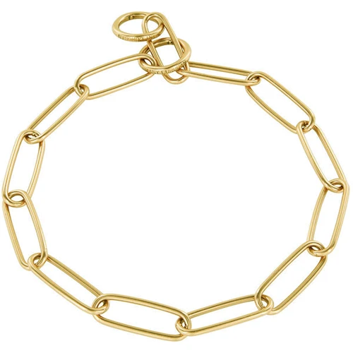 Ошейник для собак Sprenger Collar Long Link длинное звено 3 мм полированная латунь 50 см (39749)