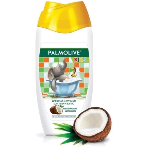 Детский гель Palmolive Кокос для душа и купания 250мл (8718951382831): Область применения Тело