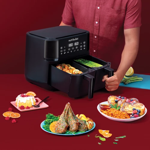 Мультипіч Nutribullet NBA081B Twin Drawer Air Fryer