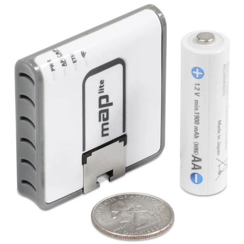 Точка доступа WiFi Mikrotik mAP Lite (RBMAPL-2ND): Максимальная скорость 150 Мбит/с