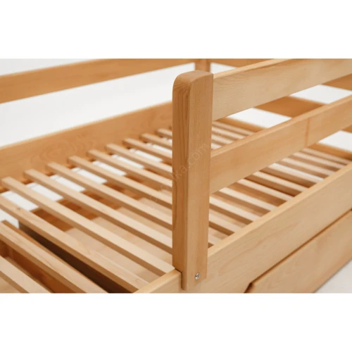 Кровать AURORA подростковая с ящиками (800x1900) (бук)