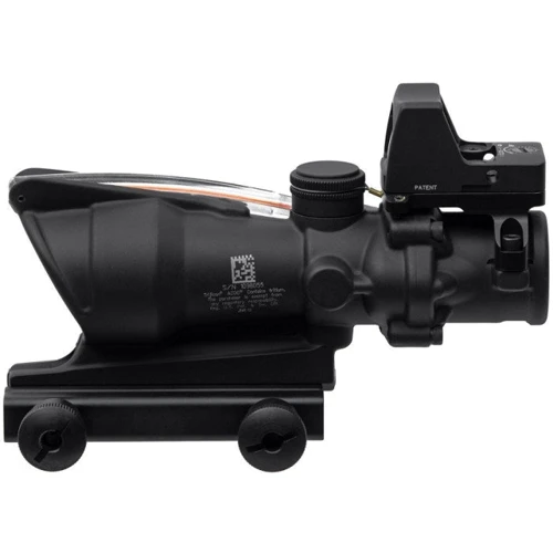 Прицел Trijicon оптический ACOG 4x32 BAC и прицел коллиматорный RMR 3.25 МОА комплект (TA31-D-100587): Посадочное место (диаметр колец) Моноблок 30 мм