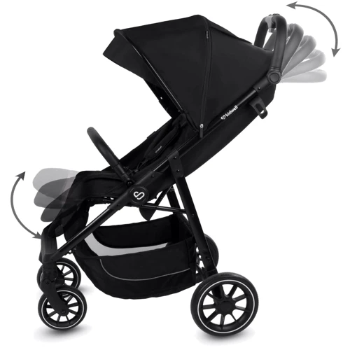 Прогулянкова коляска Kidwell ENZO Black (Hnrt_4910) фото 7