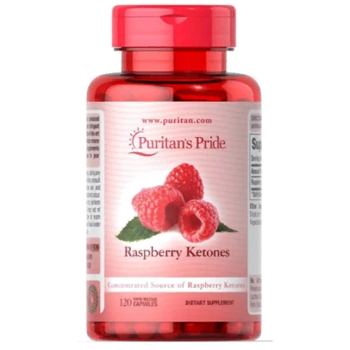 Puritan's Pride Raspberry Ketones 100 mg Малинові кетони 120 капсул