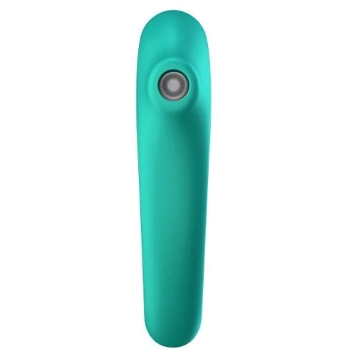 Вакуумный стимулятор с вибрацией Satisfyer Dual Kiss Green