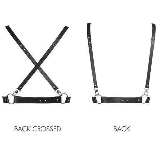 Портупея Bijoux Indiscrets MAZE - X Harness Black