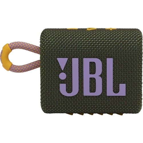 Акустика JBL GO 3 Green (JBLGO3GRN): Цвет зеленый