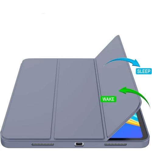Аксессуар для iPad BeCover Tri Fold Soft TPU with Pencil mount Purple for iPad Pro 11 (2018-2022) (711114): Тип аксессуара чехол