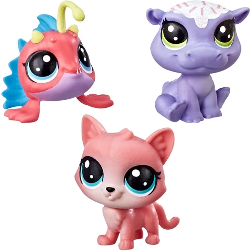 Набір Hasbro Littlest Pet Shop Колекція 12 щасливих петов капкейк (E5161): Серія Littlest Pet Shop