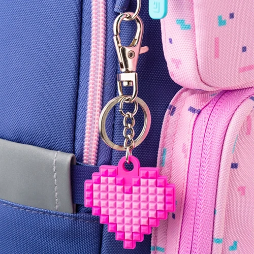 Рюкзак школьный Kite Education Pixel Love (K24-770M-1): Пол ребенка Для девочек