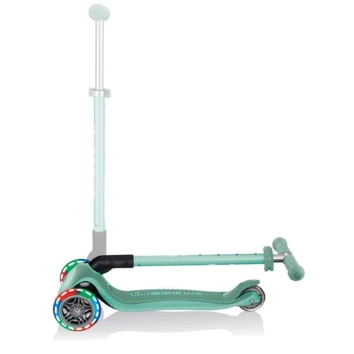 Самокат Globber Primo Foldable Plus Lights Mint (мятный) фото 8