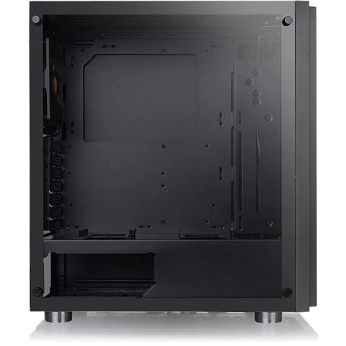 Корпус Thermaltake H100 TG (CA-1L4-00M1WN-02): Материал передней панели пластик