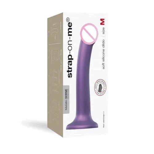 Насадка для страпона Strap-On-Me Mono Density Dildo Violet M