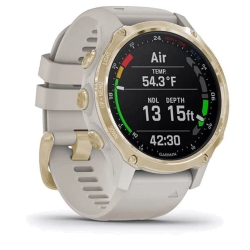 Смарт-годинник Garmin Descent Mk2S Light Gold with Light Sand Silicone Band (010-02403-01): Тип гаджета Дорослі смарт годинник