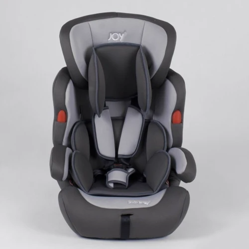 Автокресло Joy группа 1/2/3 от 9-36 кг NB-6002 Серый: Внутренние ремни 5-ти точечные, с мягкими накладками