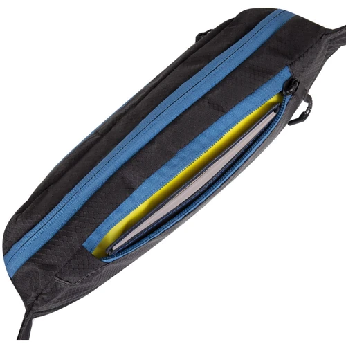 Сумка на пояс RivaCase черная (5215 (Black/blue)): Материал Нейлон