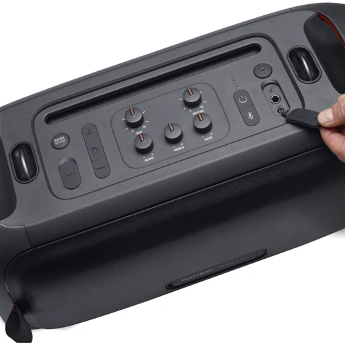 Акустика JBL PartyBox On-The-Go Black (JBLPARTYBOXGOBEU/JBLPARTYBOXOTGEU): Питание аккумулятор 2500 мАч