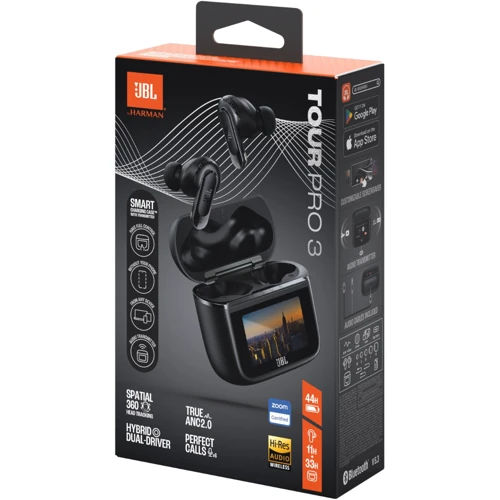 Навушники JBL Tour Pro 3 Black (JBLTOURPRO3BLK) фото 13