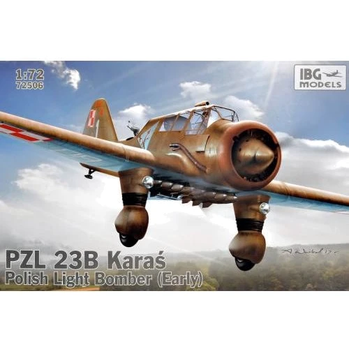 Модель IBG Models Бомбардировщик PZL-23B "Karas", ранний (IBG72506)