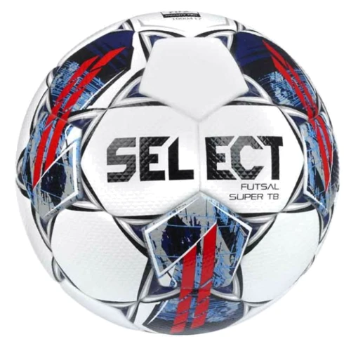 Мяч для игры Select FUTSAL SUPER TB v22 футзальный бело-красный Уни 4 (361346-471)