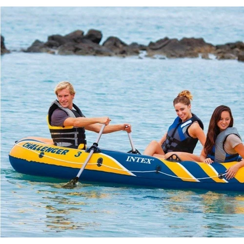 Надувная лодка Intex Challenger-3 Set (68370): Тип лодка