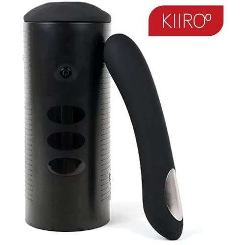 Интерактивный набор мастурбатор Kiiroo Titan + стимулятор точки G Pearl 2 Couple Set Black