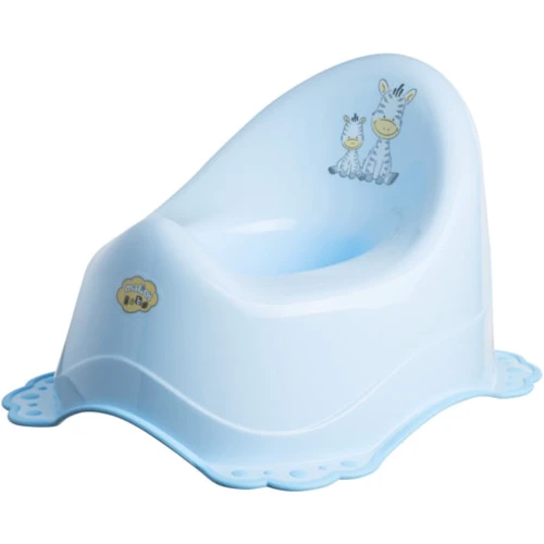 Детский горшок Maltex Zebra 2K голубой 6517_35