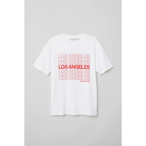 Футболка H&M 6215228 M белая