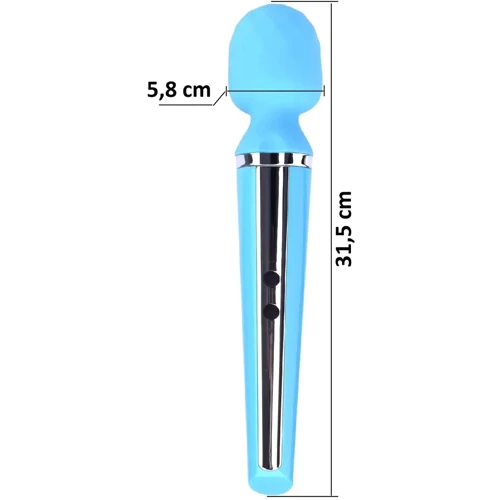 Вибромассажер BOSS of TOYS Boss Series - Massager Genius USB Blue 10 Function (BS2200020)