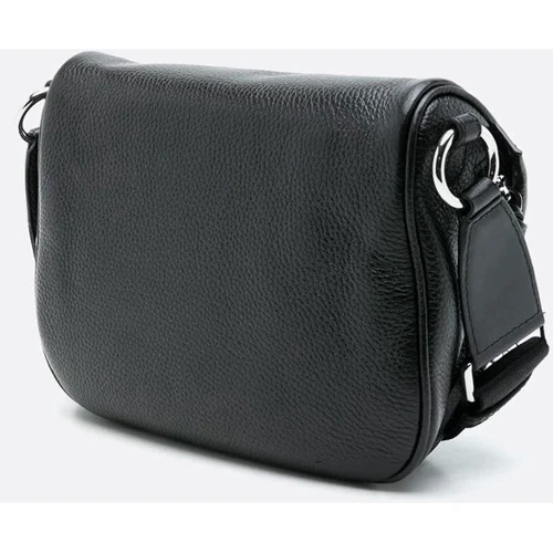 Жіноча сумка через плече Michael Kors MD SLING PACK MSGR чорна (30T0S04M6L001): Матеріал Натуральная кожа