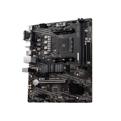 MSI B550M PRO: Оперативна пам'ять 2 x DDR4 до 64 Гб