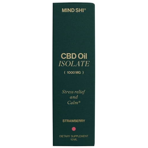 Масло Mind Shi CBD Oil Isolate 1000 mg Strawberry - 10 ml