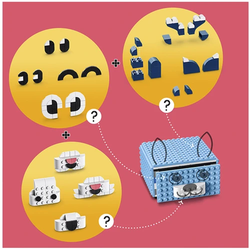 LEGO DOTS Ящик для творчості Тварини (41805) фото 4