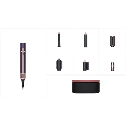 Стайлер Dyson Airwrap i.d. Multi-Styler and Dryer Straight to Wavy Jasper Plum (599021-01) (EU): Количество температурных режимов 3