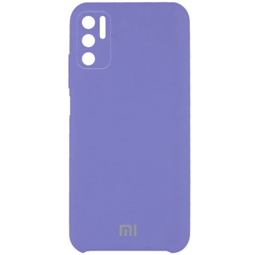 Аксессуар для смартфона Mobile Case Silicone Cover Shield Camera Elegant Purple for Xiaomi Redmi Note 10 5G / Poco M3 Pro / Poco M3 Pro 5G