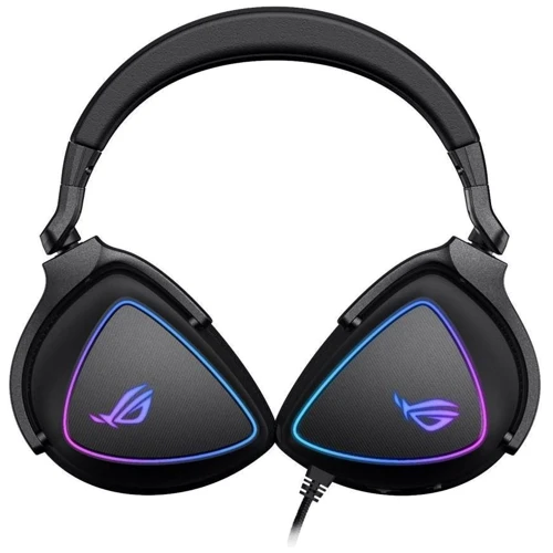 Наушники ASUS ROG Delta S USB RGB Black: Тип излучателя динамический