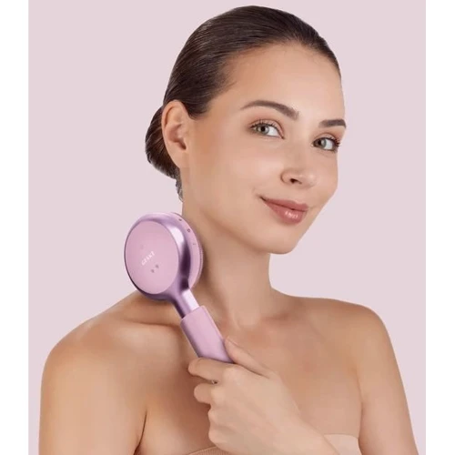 Звукова світлодіодна щітка для тіла GESKE Sonic LED Full-Body Brush&Intensive Exfoliator 9в1 pink фото 4