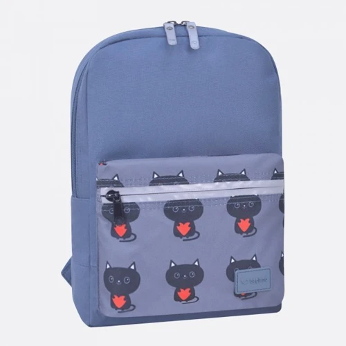 Жіночий рюкзак Bagland Молодіжний Mini 750 сірий (0050866)