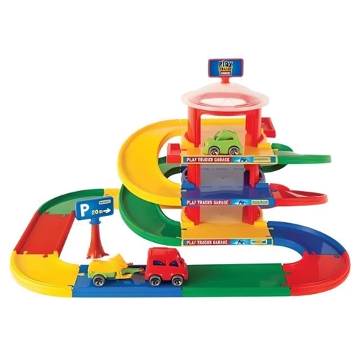 Игрушка детская Play Tracks Garage Гараж 3 этажа (53030)