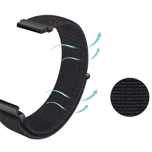 Ремешок BeCover Nylon Style Deep Blue for Xiaomi iMi KW66/Mi Watch Color/Haylou LS01/Watch S1 Active (705883): Тип Ремешок