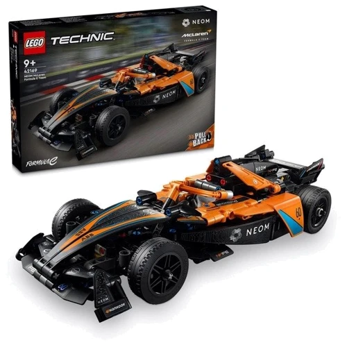 Конструктор LEGO Technic Автомобиль для гонки NEOM McLaren Formula E 452 детали (42169): Серия TECHNIC