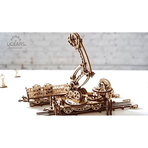 Механічний 3D пазл UGEARS "Маніпулятор на рейках" (70032) фото 8