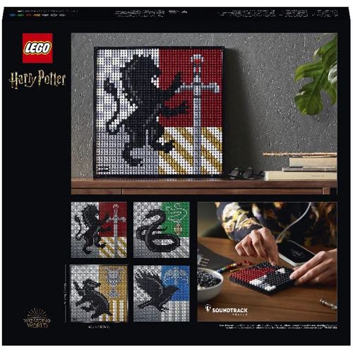 LEGO Art Гербы факультетов Хогвартса (31201): Серия Art