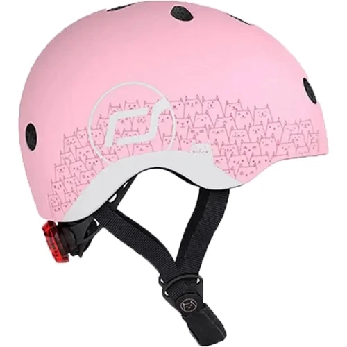 Шлем детский Scoot and Ride Розовыйс фонариком 45-51см (SR-210225-ROSE): Производитель Scoot and Ride