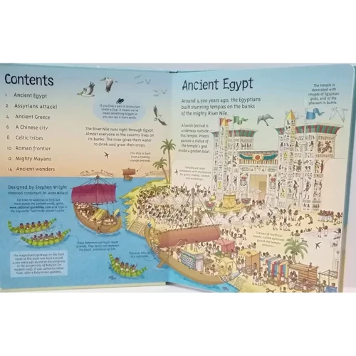 See inside: Ancient World: ISBN 9781409532897