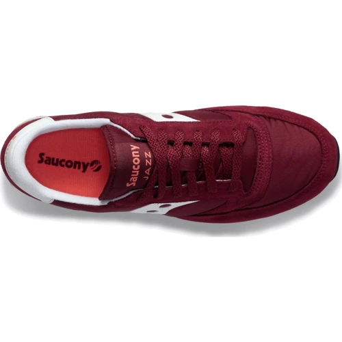 Кроссовки Saucony Jazz Original (2044-636s) 44 (11) бордовые натуральная замша демисезон: Вид Кроссовки