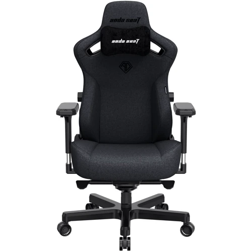 Кресло игровое Anda Seat Kaiser 3 Dark Gray Fabric Size L (AD12YDC-L-01-GB-CF) фото 2